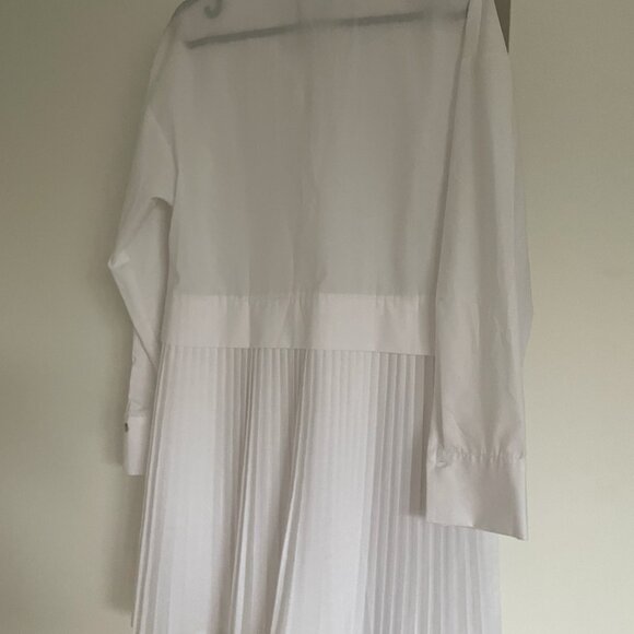 NWT Zara white shirt dress, size US (4-6) - Picture 6 of 8